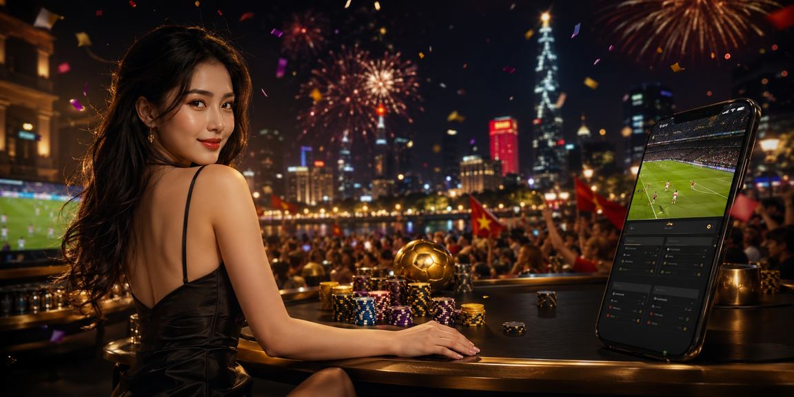 Minh họa người chơi đặt cược tại sòng bạc Việt Nam