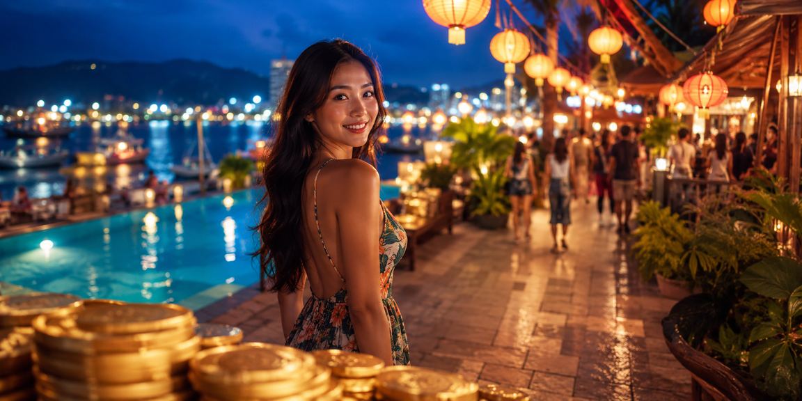 Khung cảnh cá cược sôi động tại chợ đêm Vũng Tàu